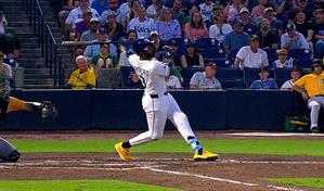 Junior Caminero puede conseguir la mejor campaña de poder para un pelotero con 21 y 22 años