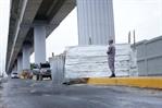 Reportan desprendimiento de concreto en una columna del metro de Los Alcarrizos