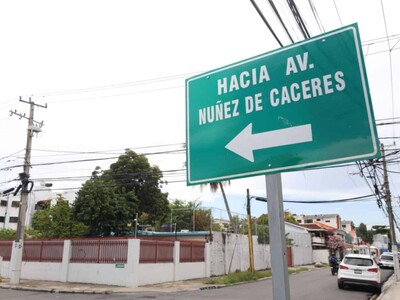 Cierre de tramo de la avenida Núñez de Cáceres este domingo