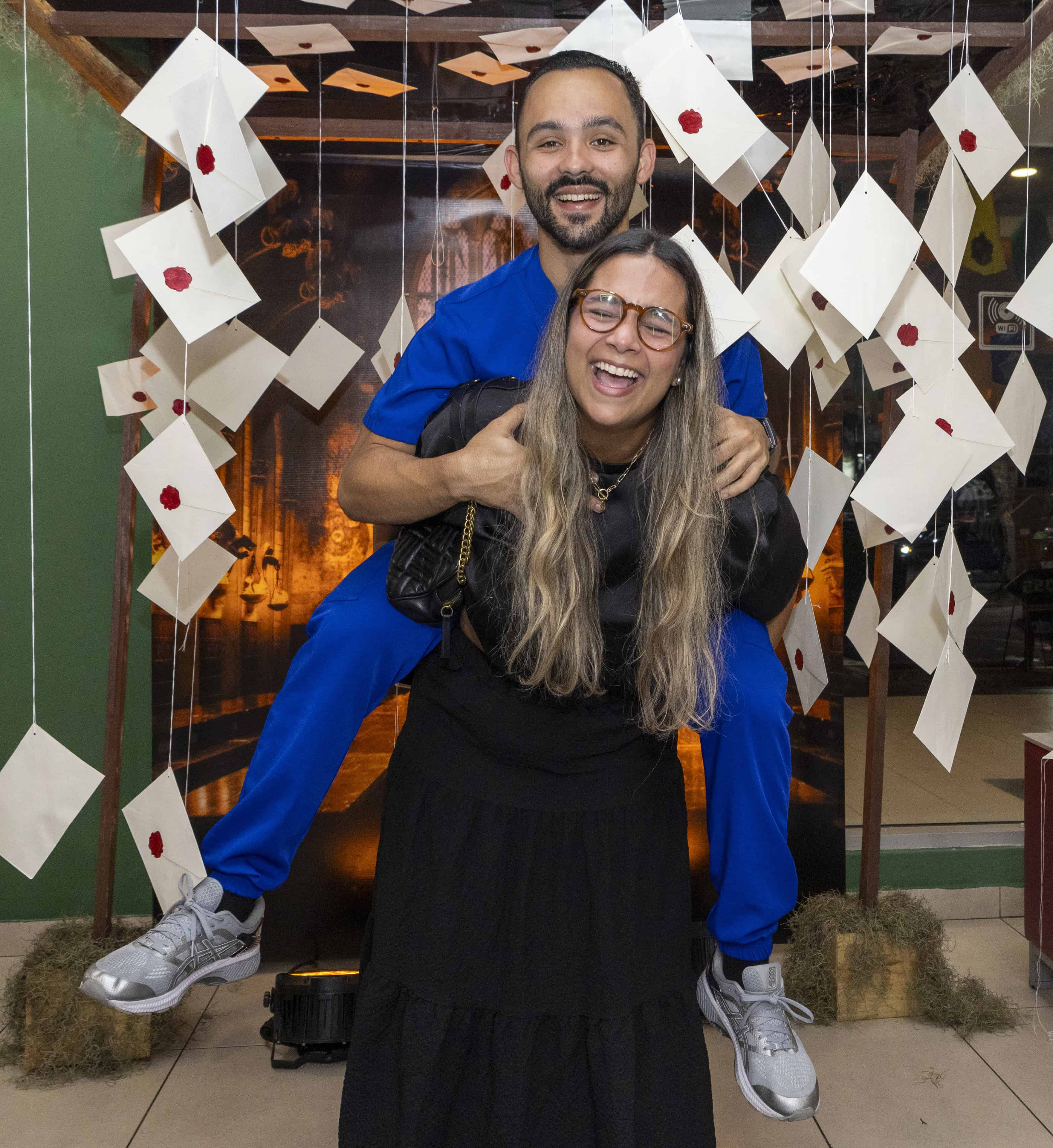 Renata Piantini y Renato Rivas. <br>