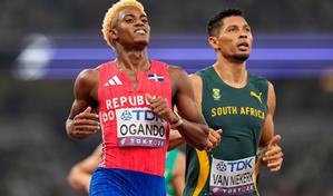 Alexander Ogando se clasifica a la final del Mundial de Atletismo