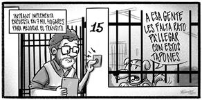 Caricatura de Noticiero Poteleche 18 septiembre 2025