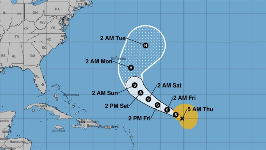 Gabrielle mantiene su rumbo hacia el oeste y el Indomet recomienda estar atentos a los boletines Gabrielle mantiene su rumbo hacia el oeste y el Indomet recomienda estar atentos a los boletines