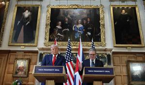 Starmer y Trump amplían relación especial con pacto tecnológico y desacuerdos sobre Gaza