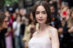 Lily Collins acapara miradas en el New York Fashion Week por su delgadez