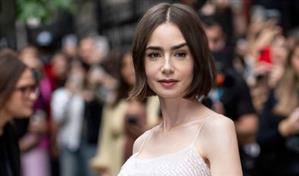 Lily Collins acapara miradas en el New York Fashion Week por su delgadez