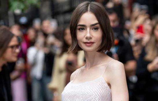 Lily Collins acapara miradas en el New York Fashion Week por su delgadez