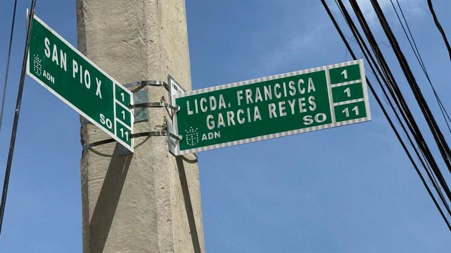 ¿Quién fue Francisca García Reyes, a quien le dedicaron una calle en el Distrito Nacional?