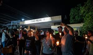 "Estamos hartos, queremos la luz": residentes de Ciudad Real III protestan por prolongados apagones
