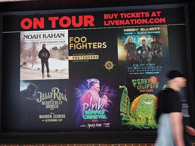 EE. UU. demanda a Ticketmaster y Live Nation