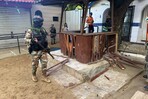 Autoridades intervienen Playa Sosúa y desmantelan construcciones ilegales Autoridades intervienen Playa Sosúa y desmantelan construcciones ilegales