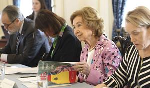 La reina Sofía preside simposio sobre el papel de España en la Revolución Americana