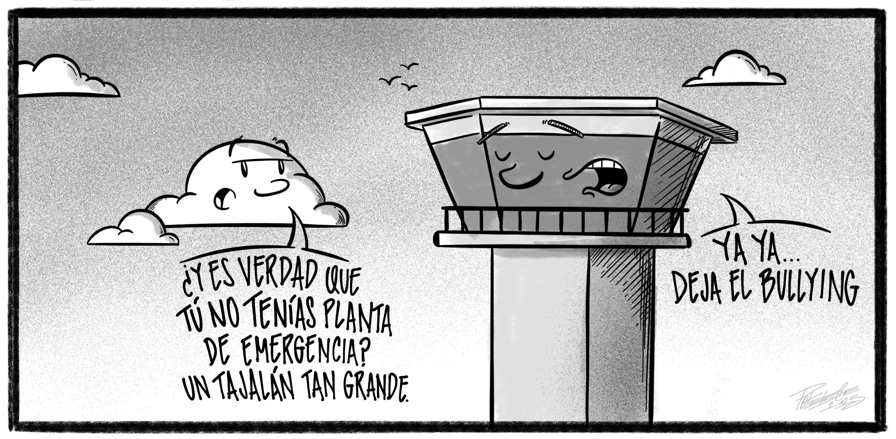 Caricatura de Noticiero Poteleche 22 septiembre 2025