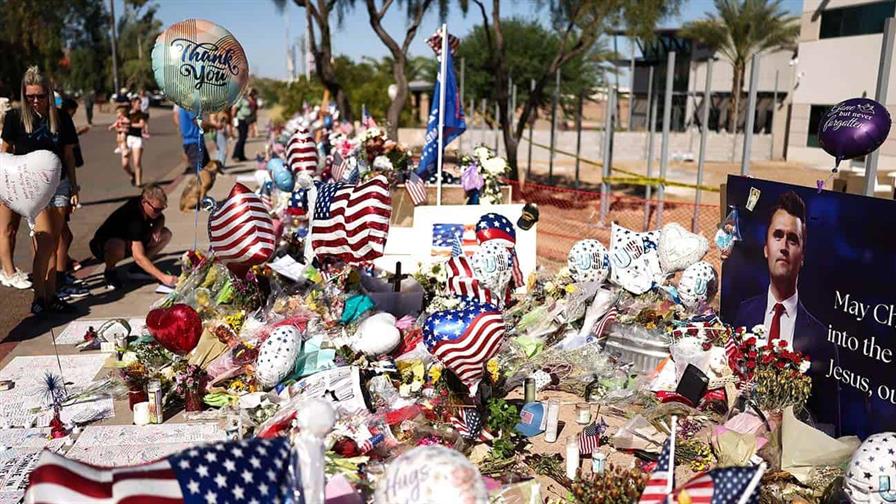 El funeral de Charlie Kirk en Glendale genera tensión y medidas extremas de seguridad