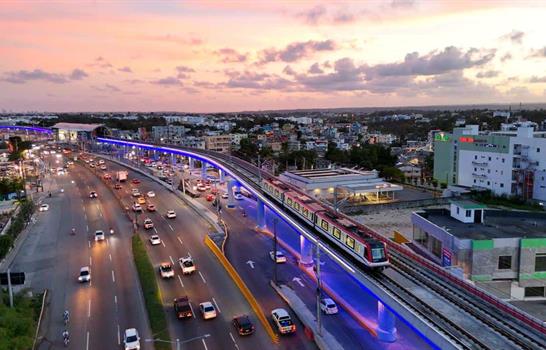 Opret avanza pruebas dinámicas y eléctricas en la Línea 2C del Metro hacia Los Alcarrizos