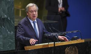 Guterres: la guerra de Gaza responde a decisiones que desafían la humanidad más básica