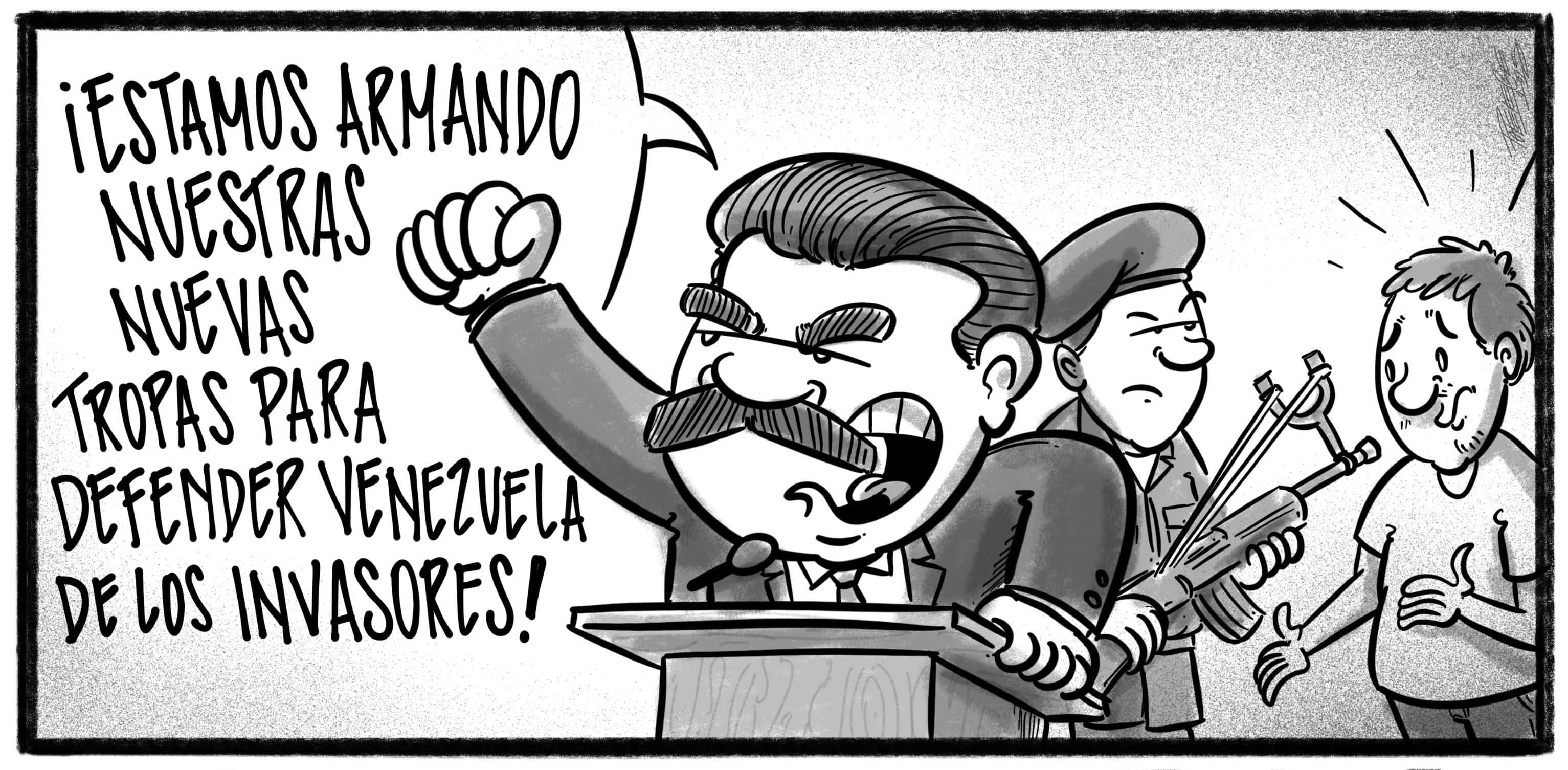 Caricatura de Noticiero Poteleche 24 septiembre 2025