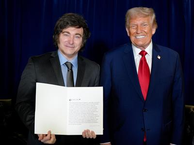 Apoyo de Estados Unidos a Argentina con respaldo de Donald Trump