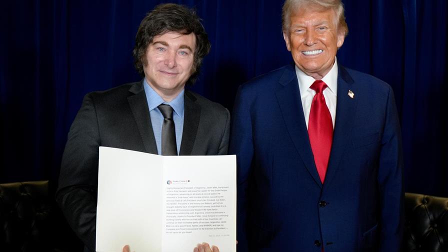 Trump da espaldarazo a Milei, que espera la ayuda financiera de Estados Unidos a Argentina