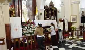 Cientos de peregrinos llegan al Santo Cerro en vísperas del Día de las Mercedes