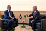 Luis Abinader sostiene reunión con el rey de Jordania en el marco de la Asamblea General de la ONU