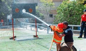 Bomberos en Familia 2025" llena de alegría el parque Iberoamérica