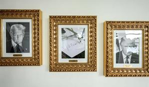 Donald Trump saca a Biden de la galería presidencial de la Casa Blanca