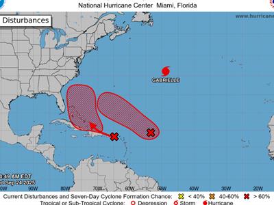 El NHC vigila dos sistemas con dirección a EE. UU.