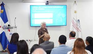 Milagros Ortiz Bosch presenta la campaña nacional "Protegiendo lo Nuestro con Integridad"