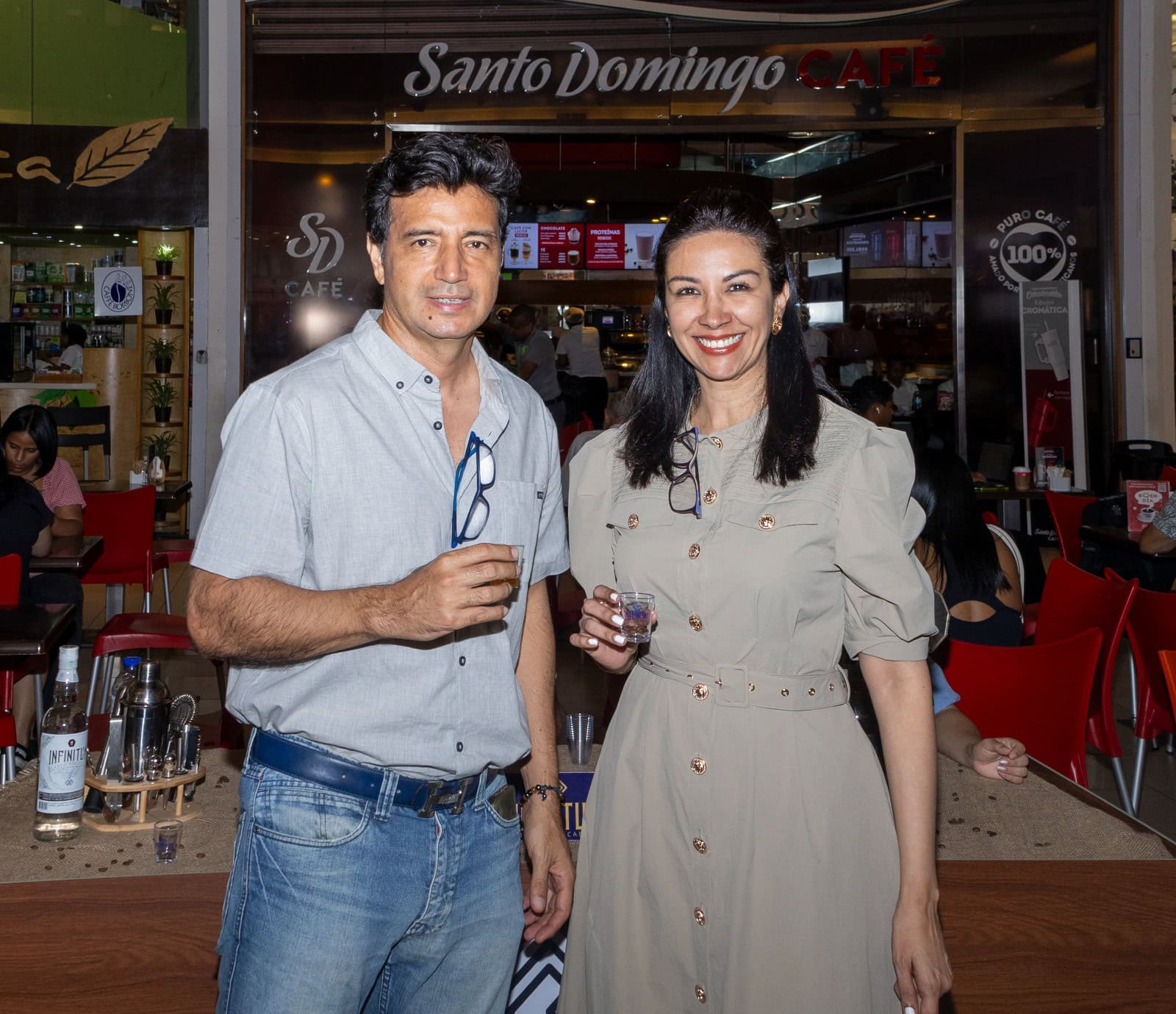 Carlos Vera y Andrea Pérez.