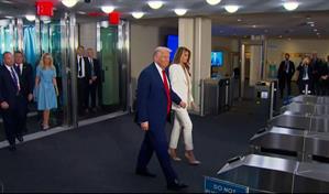 Casa Blanca exige investigar incidente en escalera mecánica que afectó a Trump en la ONU