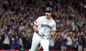 Cal Raleigh hace primeros swings desde su lesi&oacute;n en oblicuo derecho