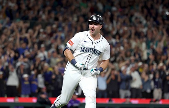 Cal Raleigh hace primeros swings desde su lesi&oacute;n en oblicuo derecho
