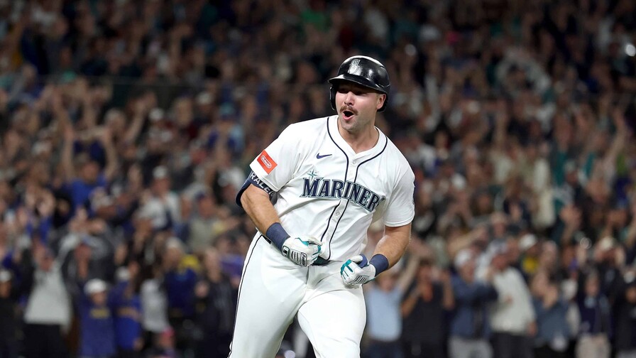 Cal Raleigh hace primeros swings desde su lesi&oacute;n en oblicuo derecho
