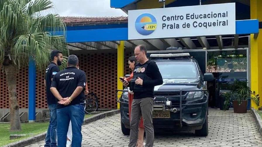 Dos adolescentes muertos a balazos en una escuela de Brasil