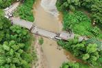 Sorpresa en Monte Plata por desplome de puente que conectaba Don Juan y Yamasá