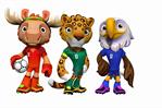 La FIFA presenta a Maple, Zayu y Clutch, las mascotas oficiales del Mundial 2026