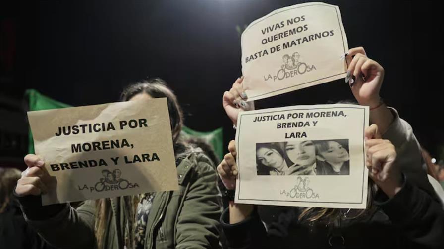Hallan los cuerpos de tres jóvenes desaparecidas en Buenos Aires y hay cuatro detenidos