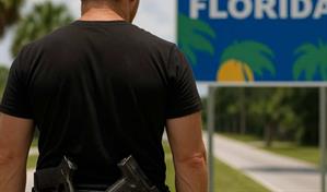 El porte abierto de armas en público comienza en Florida con el apoyo del gobernador