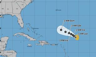 Tormenta tropical Humberto podría convertirse en huracán durante el fin de semana