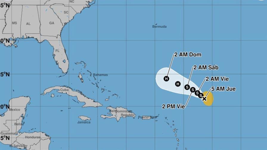 Tormenta tropical Humberto podría convertirse en huracán durante el fin de semana