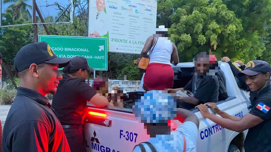 Migración informa sobre la detención de 1,197 haitianos indocumentados