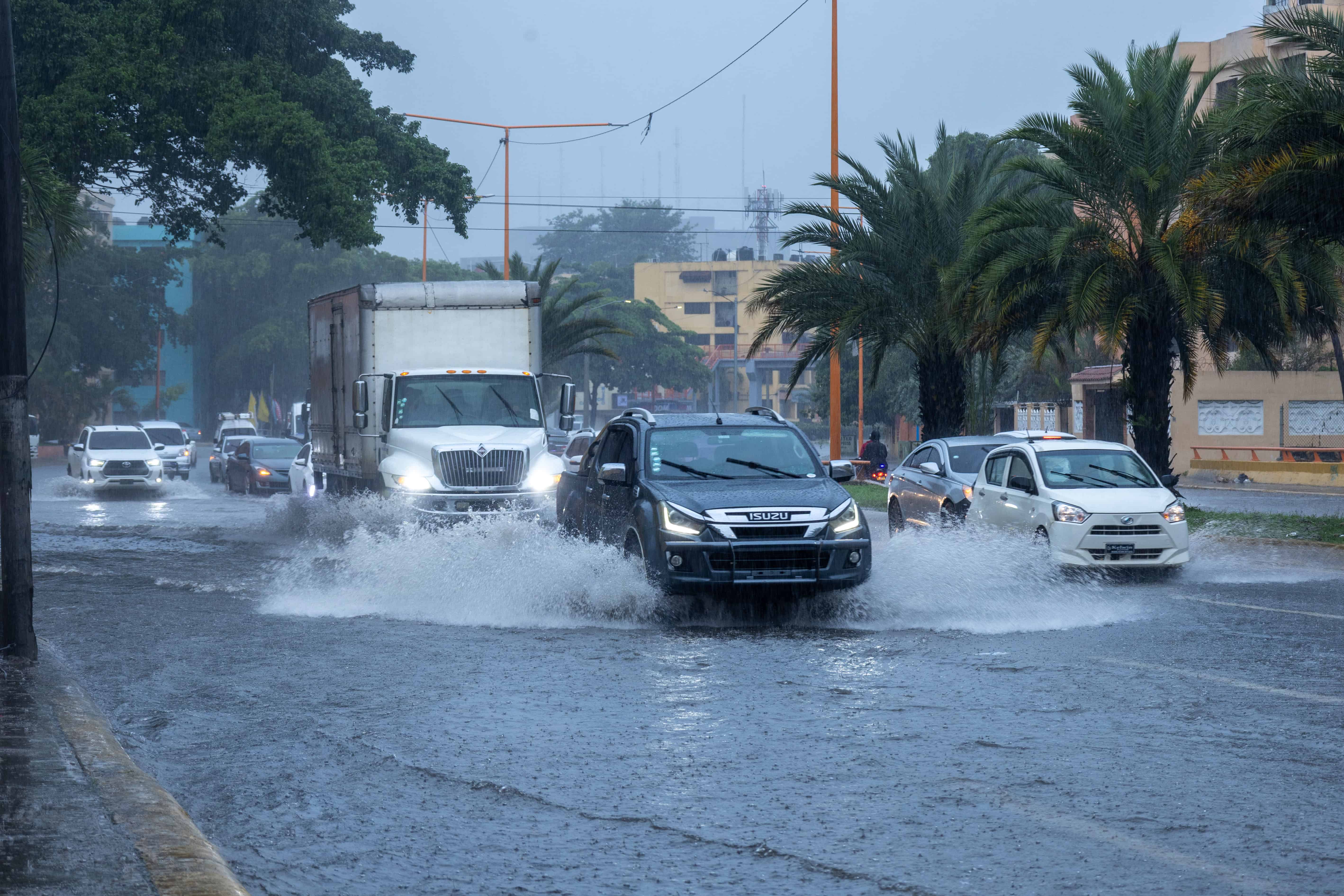 Avenida Expreso Quinto Centenario, en el Distrito Nacional.