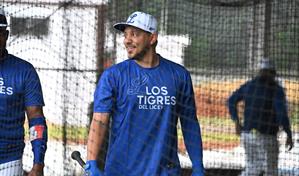 Cristhian Adames proclama que ahora sí se siente oficialmente parte de los Tigres del Licey