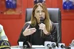 Carolina Mejía exhorta a la ciudadanía a mantener limpias las calles y a prevenir inundaciones