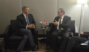 Cuba expresa a República Dominicana su deseo de ampliar las relaciones bilaterales