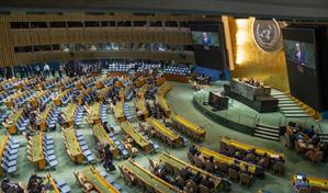 Numerosas delegaciones se ausentan de la Asamblea a modo de protesta al hablar Netanyahu