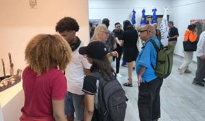 Inauguran la exposición colectiva "Fusionarte" en la UASD