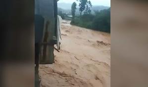 Lluvias causan daños en el municipio de Tireo; alcalde solicita intervención del Gobierno