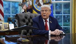 Trump insinúa un avance en las negociaciones para la paz en Oriente Medio